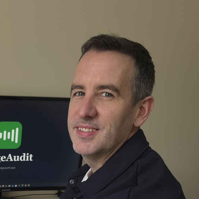Stephen McLaughlin, founder of EdgeAudit